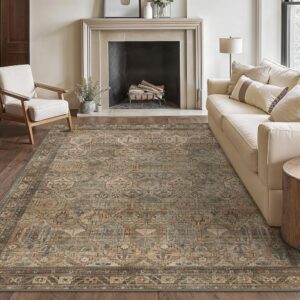 Ultra-Thin Low Pile Chenille Rug