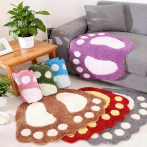 Assorted Big Feet Bathroom Rugs