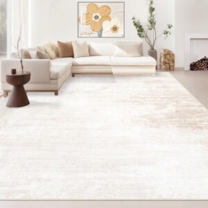 Soft Neutral Non Slip Rug