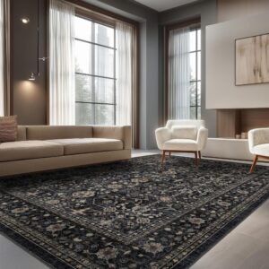 Non-Slip Machine Washable Area Rug
